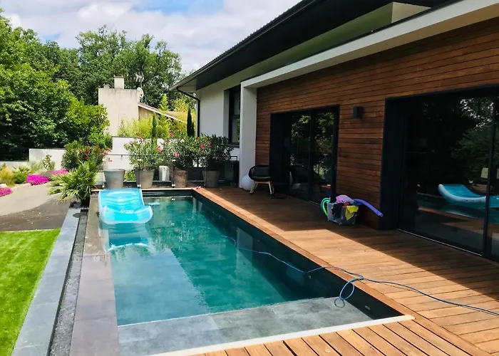 La Du Lys Toulouse Occitanie Piscine&golf Villa Seilh